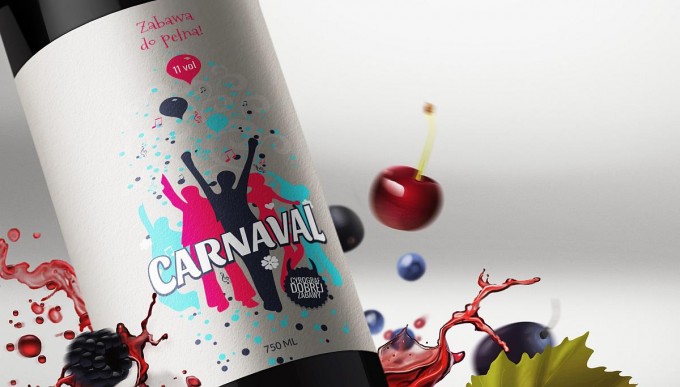 Carnaval – branding wina musującego