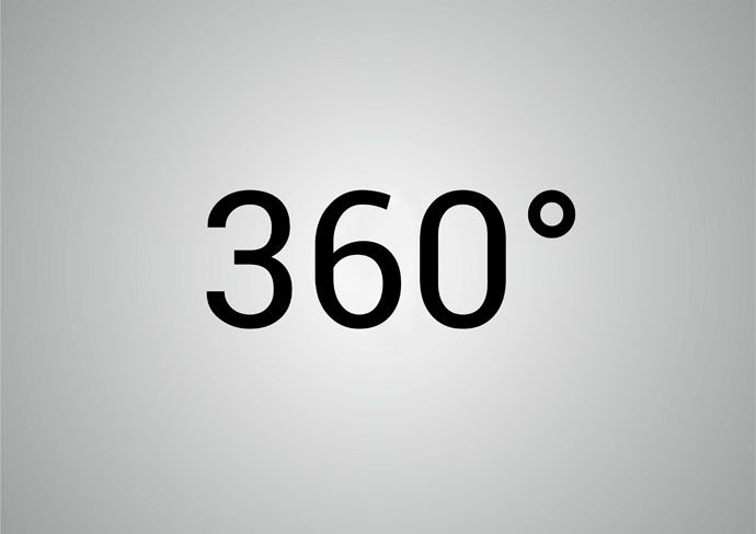 360°