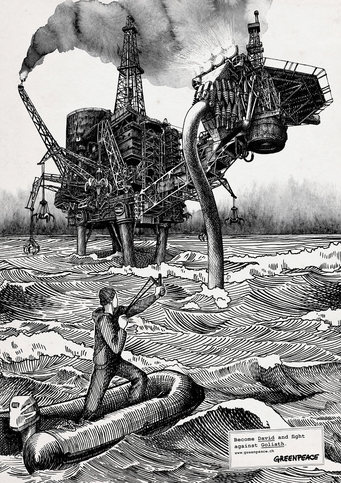 najlepsze reklamy prasowe - Greenpeace