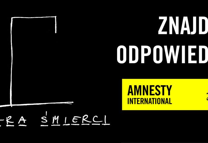 Portfolio - ATL - Amnesty International - kara śmierci 1
