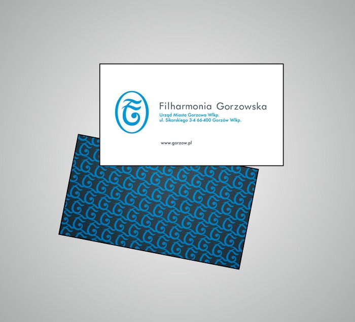 Identyfikacja wizualna - Filharmonia Gorzowska