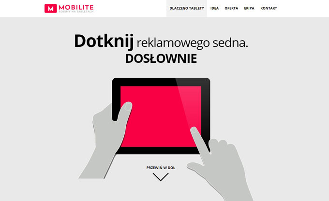 Mobilite – strona WWW