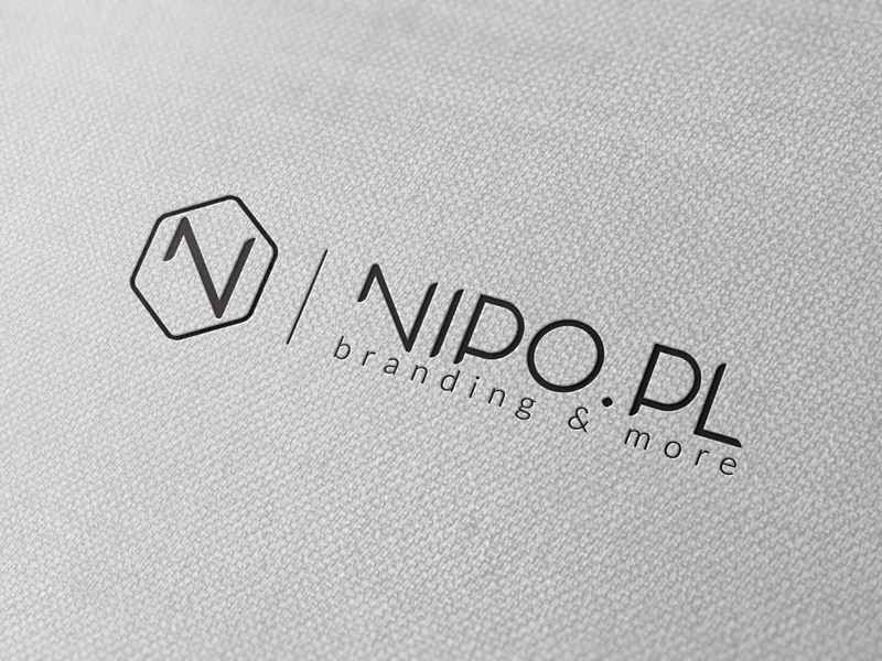 NIPO.pl - wizualizacja logo