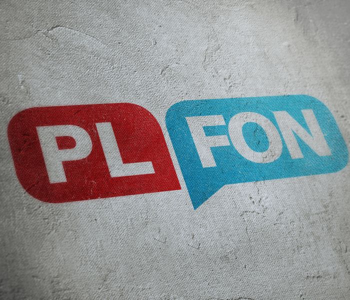 wizualizacja logo PLFON