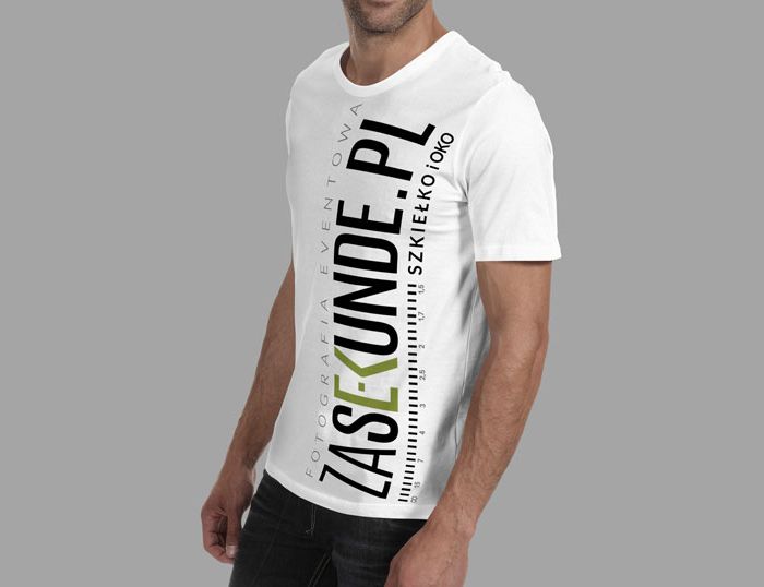 Portfolio - koszulka z logo zasekunde.pl
