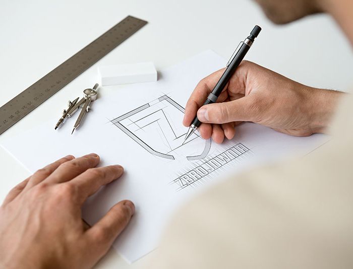 Zbrojownia - logo - szkic