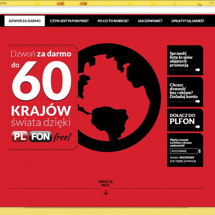 PLFON - rebranding - strona www