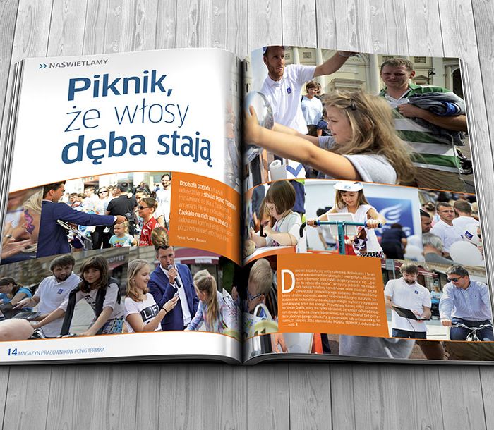 Custom Publishing - magazyn wewnętrzny PGNiG TERMIKA