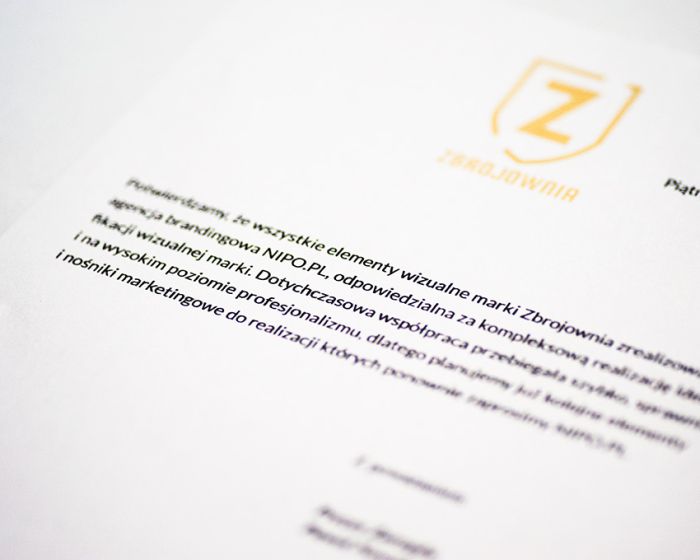 Referencje - Branding Zbrojownia