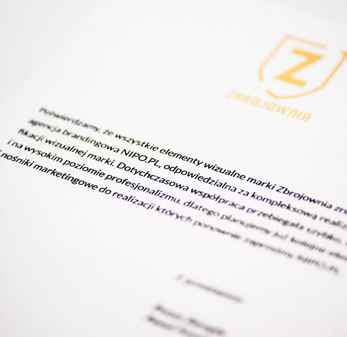 Referencje - Branding Zbrojownia