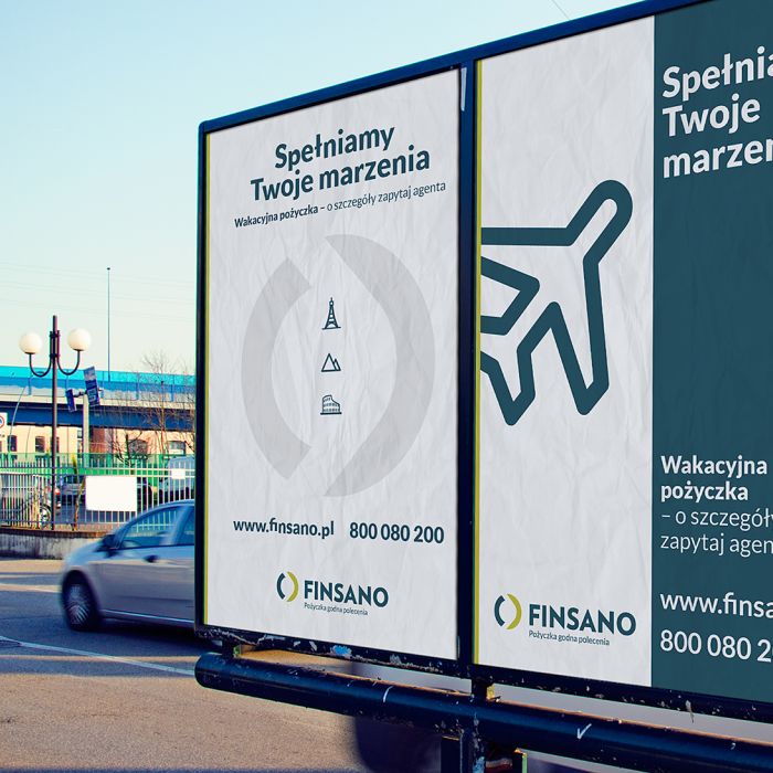 Finsano - reklama