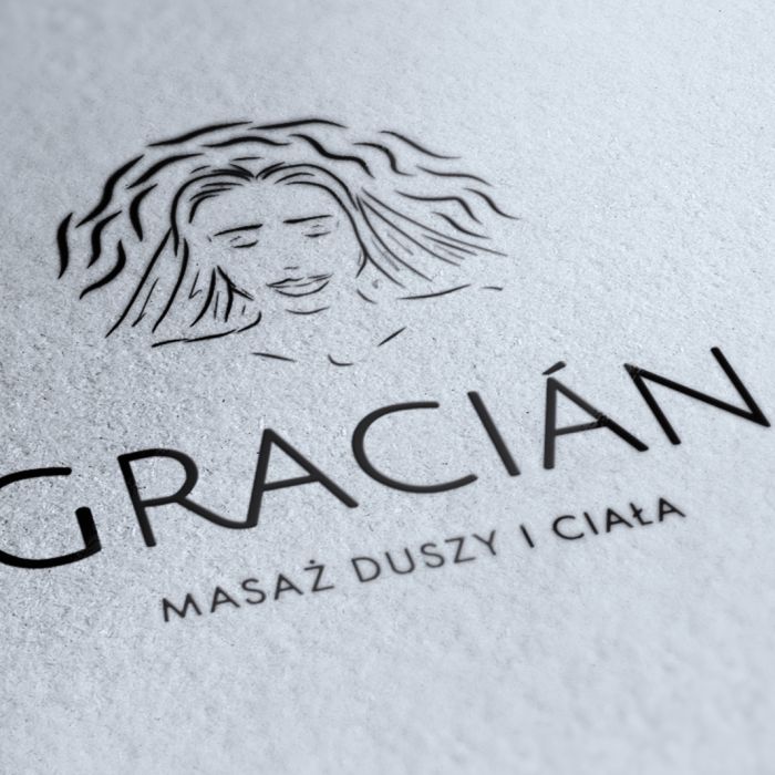 Portfolio - logo + claim - Gracian wizual