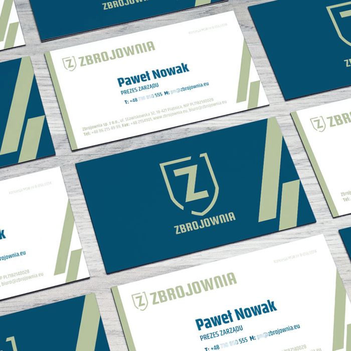 Zbrojownia - wizytówka