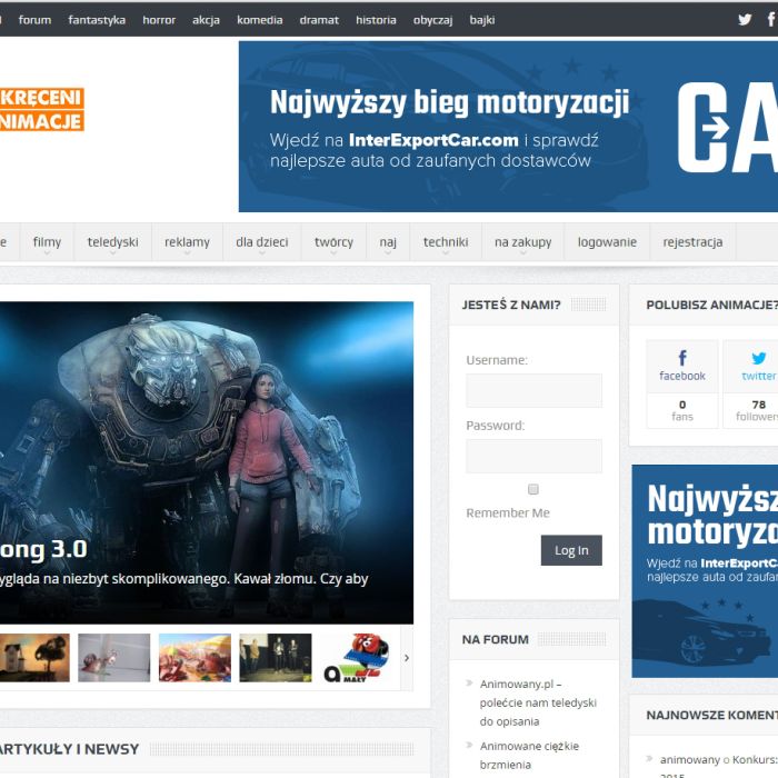 InteExportCar - reklamy