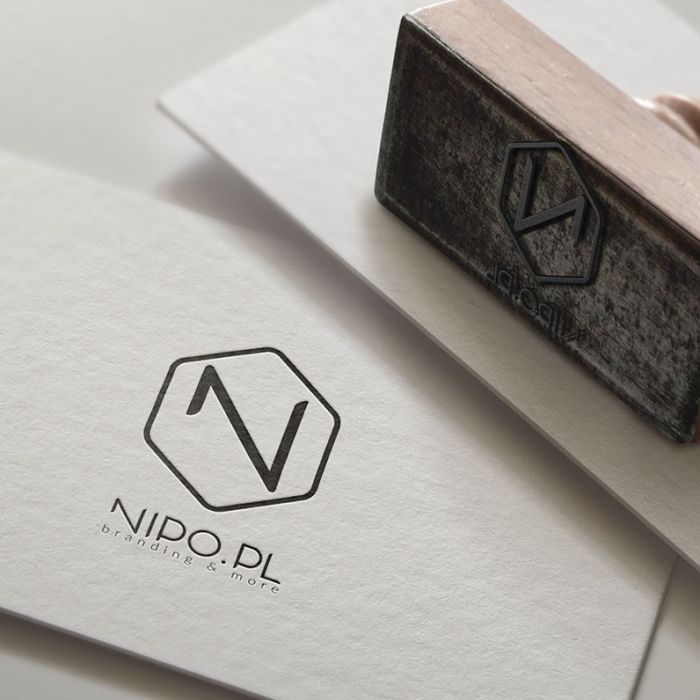 NIPO - logo z claimem - wizual