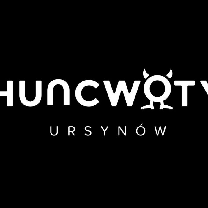 Huncwoty - logo na czerni