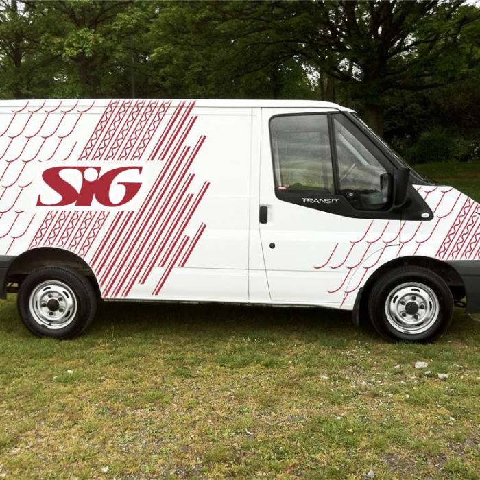 SIG - identyfikacja wizualna - dostawczak