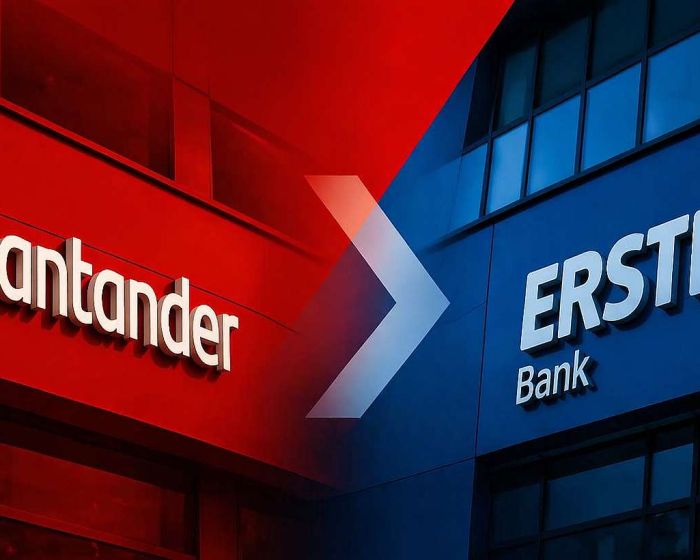 rebranding Santander Bank - Erste
